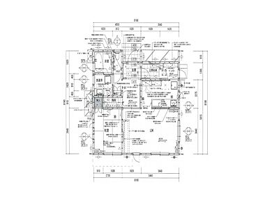 アイフルホーム仙台東店の施工事例「光と木のぬくもりに包まれる、心地よい邸宅(S様邸)」の1階間取り図の画像1