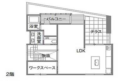 RIPARO(リパーロ)株式会社リブライフの施工事例「兵庫県芦屋市 Nさん」の2階間取り図の画像2