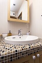 木の家スタイルの洗面所 小嶋工務店 TOKYO WOOD - 三鷹展示場の事例画像