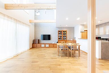 小嶋工務店 TOKYO WOOD - 立川第一展示場の施工事例「【4000万円~】程よい距離感で、おたがいの暮らしを大切にする二世帯住宅」の画像7