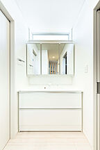 和風・和モダンスタイルの洗面所 小嶋工務店 TOKYO WOOD - 三鷹展示場の事例画像