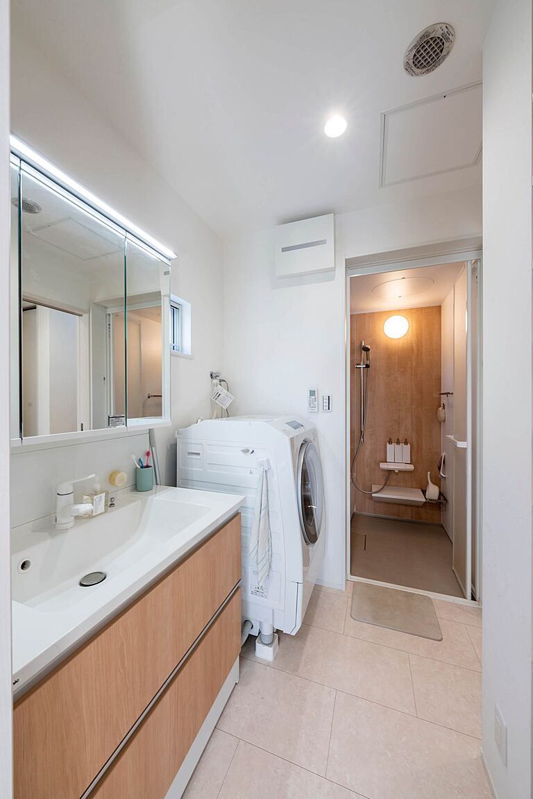 小嶋工務店 TOKYO WOOD - 小金井展示場の公式画像_洗面9