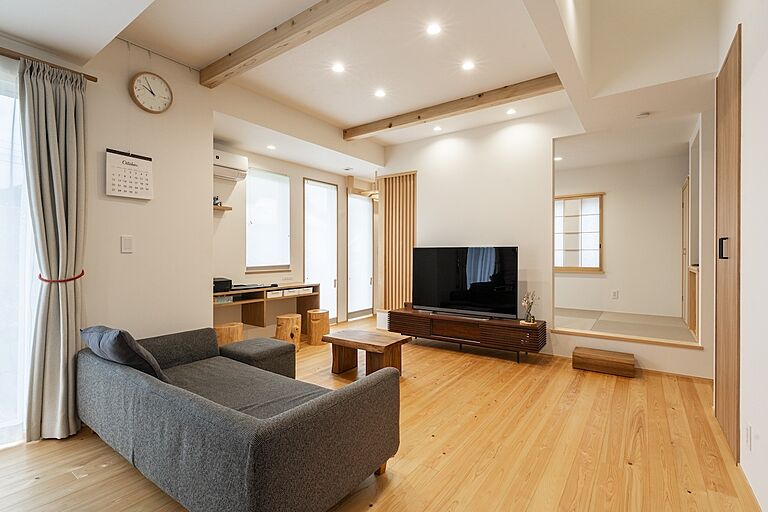 小嶋工務店 TOKYO WOOD - 三鷹展示場の公式画像_リビング3