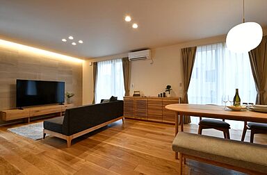 太平ハウス・ラボ株式会社の施工事例「平屋の魅力を最大限に活かし、光熱費が安く快適に 家族の夢をカタチにした住まい」の画像4