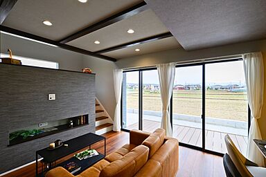 株式会社Standard 沼津市岡宮展示場の施工事例「【三島市/30坪】素材感を重視した抜け感のあるインダストリアルスタイル」の画像3