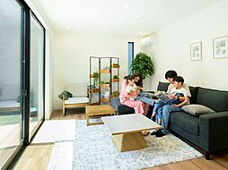 株式会社Standard 沼津市岡宮展示場の施工事例「【富士市/24坪/平屋】セカンドリビング(バルコニー)で家族団らんが叶う家」の画像