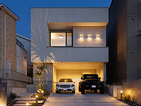 クラシスホーム株式会社 春日井店の施工事例「【クラシスホーム】地形を活かしたラグジュアリーモダン | 名古屋市 51坪」のメイン画像