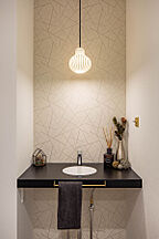 シンプルモダンスタイルの洗面所 クラシスホーム株式会社 津島店の事例画像