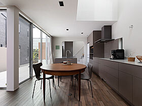 クラシスホーム株式会社 春日井店の施工事例「【クラシスホーム】塗り壁と吹き抜けが美術館のような住まい | 一宮市 43坪」の画像4