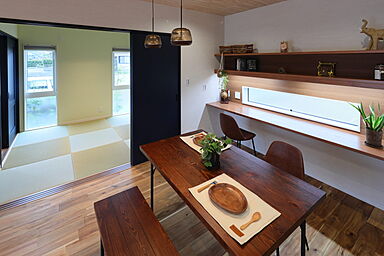 鎌田建設株式会社の施工事例「霧島市国分 S様邸 リゾートホテルライクなコートヤードハウス」の画像1