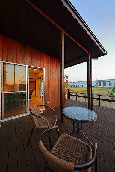 鎌田建設株式会社の施工事例「霧島市国分 N様邸「アウトサイドリビング」で自然との一体感を」の画像1