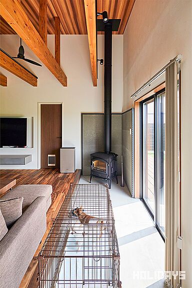 HOLIDAYS【高気密高断熱の家づくり】の施工事例「愛犬・愛猫との暮らしを愉しむ平屋」の画像6