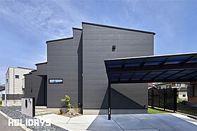 HOLIDAYS【高気密高断熱の家づくり】の施工事例「落ち着いた雰囲気の大人かっこいいナチュラルモダンな家」の画像1