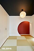 シンプルモダンスタイルの和室 HOLIDAYS【高気密高断熱の家づくり】の事例画像