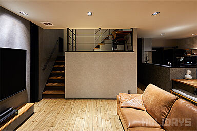 HOLIDAYS【高気密高断熱の家づくり】の施工事例「キャットウォークとスキップフロアが繋がる住まい」の画像5