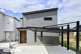 HOLIDAYS【高気密高断熱の家づくり】の施工事例「自然光と照明の陰影が美しいナチュラルモダンテイストの家」のメイン画像