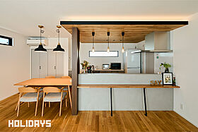 HOLIDAYS【高気密高断熱の家づくり】の施工事例「素材感にこだわった北欧モダンの家」の画像2