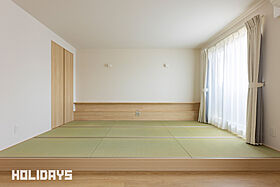 HOLIDAYS【高気密高断熱の家づくり】の施工事例「畳に癒される、陰影が美しいモダンな家」の画像7