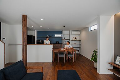 シンプルハウス 栗東オープンスタジオの施工事例「インテリアを楽しむ ゆとりのある住まい」の画像5