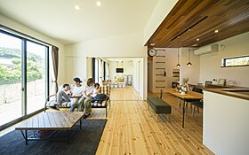 リブホーム建築設計事務所の施工事例「【和歌山県】快適動線!全てのお部屋にアクセス便利♪3色トーンの平屋!」の画像3