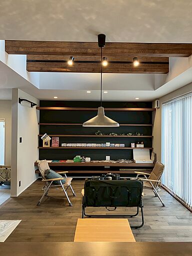 ユニバーサルホーム 丸亀店の施工事例「キャンプ道具が主役の家」の画像3
