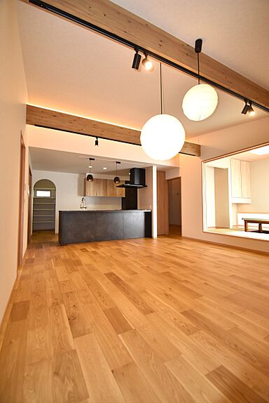 株式会社 カクニシビルダーの施工事例「家事がしやすい和モダンハウス」の画像1