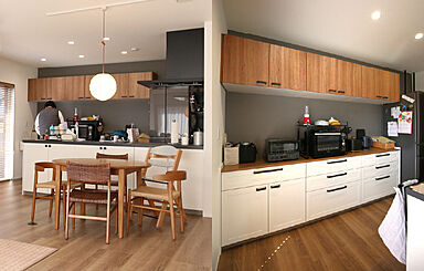 【パナソニックビルダーズグループ】丸良木材産業株式会社の施工事例「平屋風二階建て|中庭のあるおしゃれハウス」の画像6