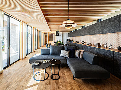 和風・和モダンスタイルのリビング 株式会社谷川建設の事例画像