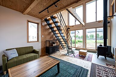 BinO太田 中村住宅工業(株)の施工事例「【リビング階段の家】太田市 BOOOTS」の画像4
