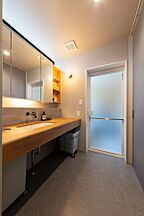 和風・和モダンスタイルの洗面所 株式会社アントール 富山店の事例画像