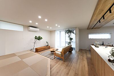 和風・和モダンスタイルのリビング 株式会社アントール 富山店の事例画像