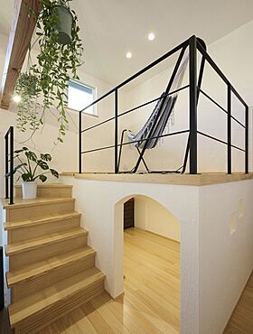 彩ハウスの施工事例「スキップフロアのある平屋の家」の画像1