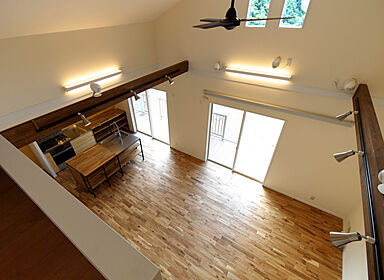 株式会社ケンコーホームの施工事例「【長崎市/20代/2LDK】アメリカ西海岸スタイルの小屋裏2階建ての家」の画像5