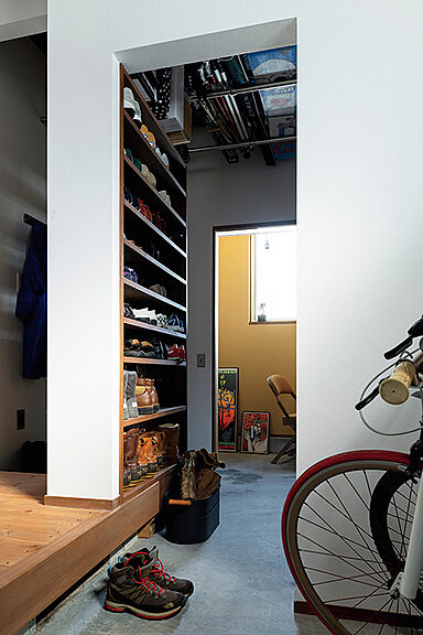 有限会社大元工務店の施工事例「光に包まれた2階LDKと薪ストーブのある暮らし(札幌市 K様邸)」の画像1