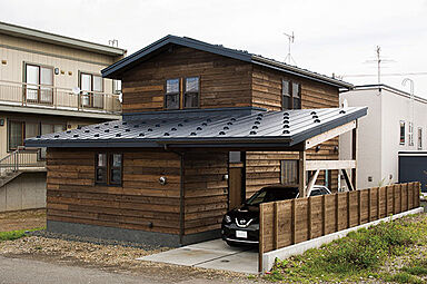 有限会社大元工務店の施工事例「素材と個性が織りなす温もりと遊び心あふれる住まい(北広島市 K様邸)」の画像10