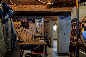 有限会社大元工務店の施工事例「コンパクトな敷地を最大限に生かしたスキップフロアの快適な家(札幌市 S様邸)」の画像6