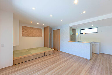 ジェイフィットホーム 鹿児島南店の施工事例「落ち着きと癒しを感じる和モダン平屋のお家」の画像1