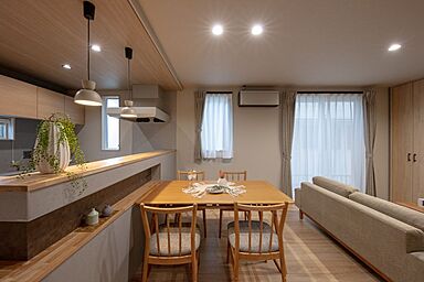 株式会社イシン住宅研究所 岡山支店の施工事例「ナチュラル和モダンの家」の画像4