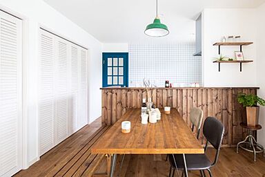 Blueziaの施工事例「Flat house & White California style」の画像3