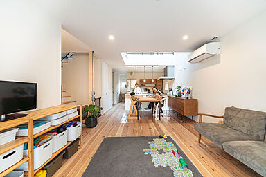 D'S STYLE 加古川オフィスの施工事例「家事がスムーズに出来る配置の間取りとおしゃれにインテリアされた2階建ての家」の画像5