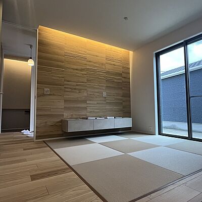 和風・和モダンスタイルのリビング 株式会社秀光ビルド 高松店の事例画像