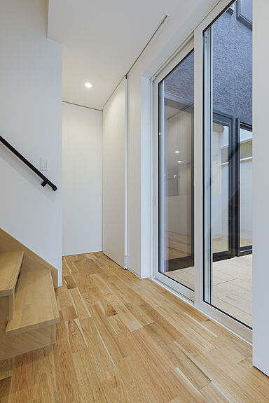 シンプルノート 岡山北・倉敷スタジオの施工事例「岡山市|フロアで完全セパレートした二世帯住宅」の画像2