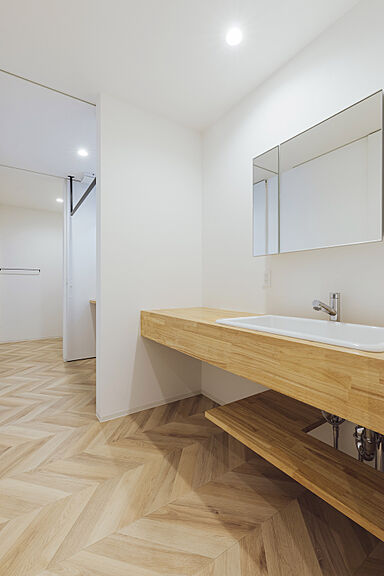 シンプルノート 岡山北・倉敷スタジオの施工事例「岡山市|フロアで完全セパレートした二世帯住宅」の画像9