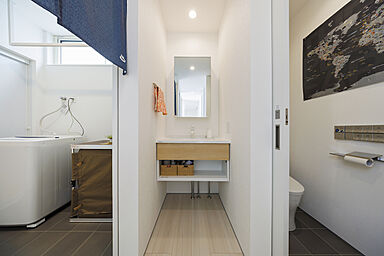 シンプルノート 岡山北・倉敷スタジオの施工事例「岡山市|シアタールームとインナーガレージのあるコンパクト平屋」の画像5