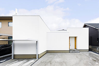 シンプルノート 岡山北・倉敷スタジオの施工事例「倉敷市|小さなお子さんも片付け上手になる平屋の家」の画像