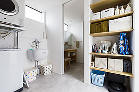 シンプルノート 岡山北・倉敷スタジオの施工事例「倉敷市|小さなお子さんも片付け上手になる平屋の家」の画像4