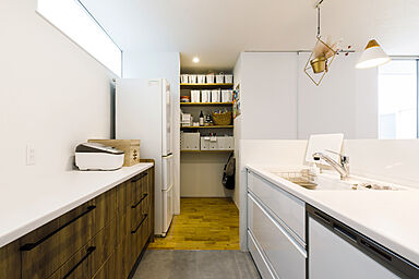 シンプルノート 岡山北・倉敷スタジオの施工事例「倉敷市|小さなお子さんも片付け上手になる平屋の家」の画像6