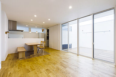 シンプルノート 岡山北・倉敷スタジオの施工事例「倉敷市|小さなお子さんも片付け上手になる平屋の家」の画像7