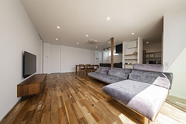 シンプルノート 岡山北・倉敷スタジオの施工事例「岡山市|ナチュラルモダンな北欧テイストの平屋」の画像1