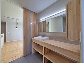 無垢人homeの施工事例「会津若松市O様邸 中庭のある平屋2LDK エッジの効いた木目&ガルバ中庭のある家」の画像9